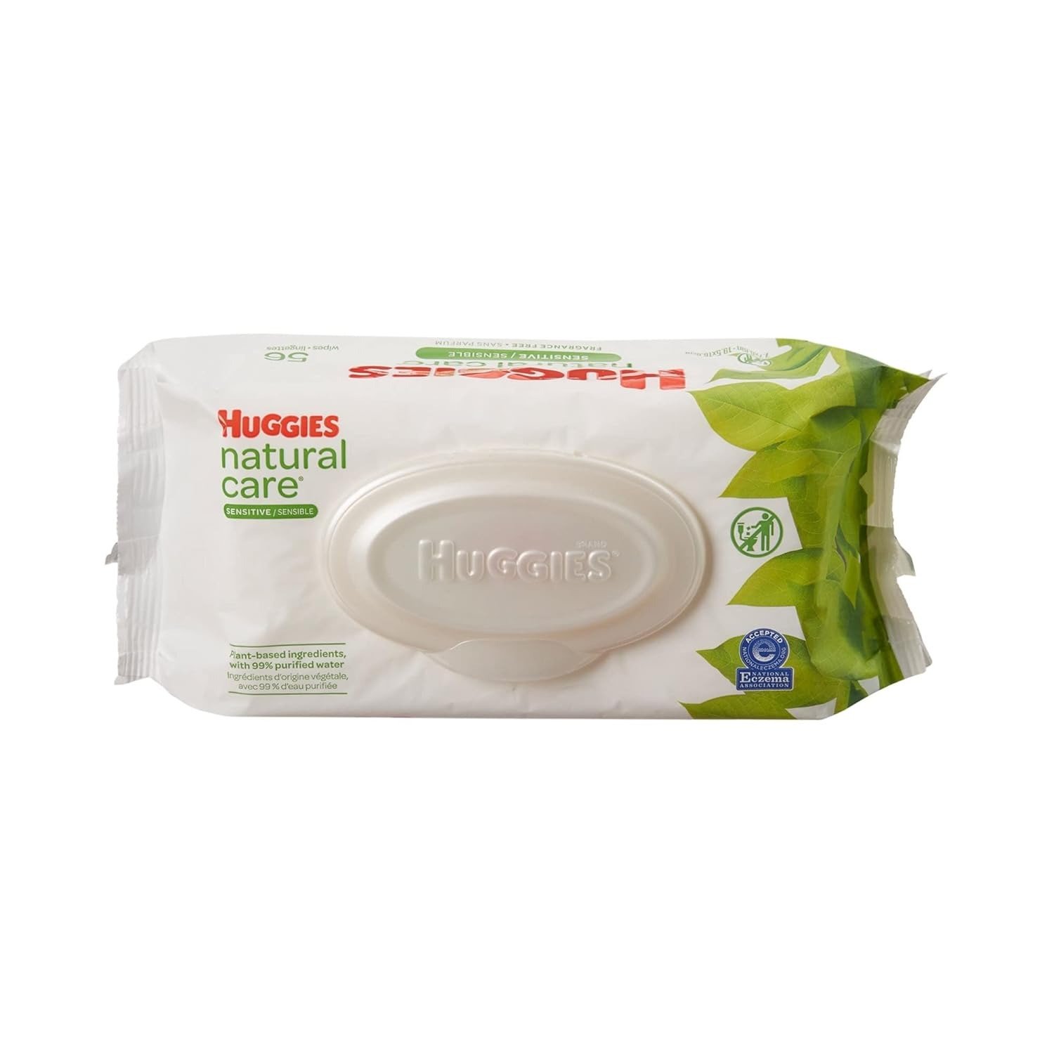 Huggies Natural Care Sensitive Baby Wipes Unscented - Image 8